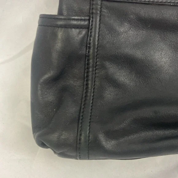 Kate Spade New York Black Leather Purse Hand Bag - Picture 8 of 14